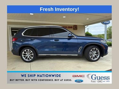 Phytonic Blue Metallic 2019 BMW X5 xDrive40i