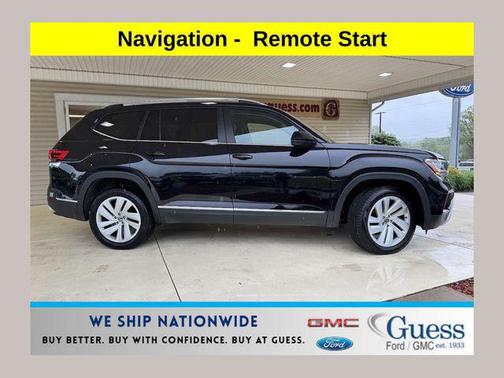 Deep Black Pearl 2021 Volkswagen Atlas SEL