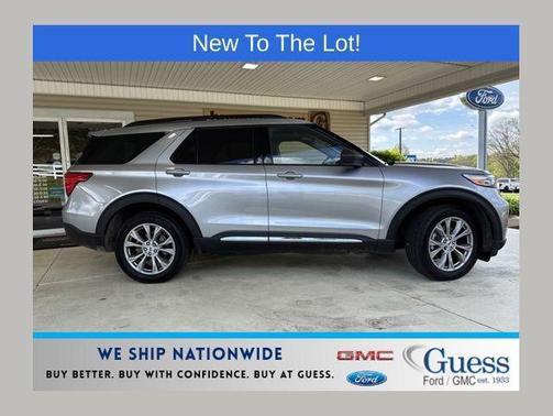 Iconic Silver Metallic 2024 Ford Explorer XLT