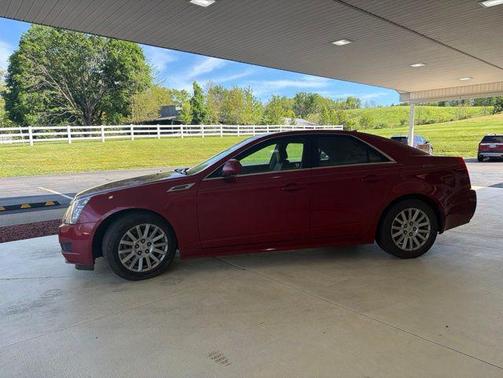 Crystal Red Tintcoat 2010 Cadillac CTS Luxury