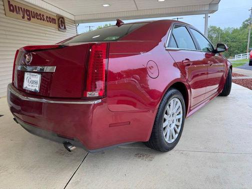 Crystal Red Tintcoat 2010 Cadillac CTS Luxury