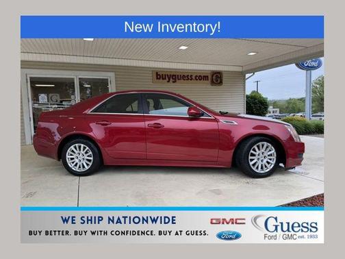 Crystal Red Tintcoat 2010 Cadillac CTS Luxury
