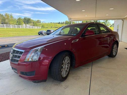 Crystal Red Tintcoat 2010 Cadillac CTS Luxury