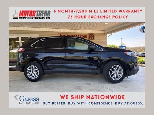 Agate Black Metallic 2024 Ford Edge SEL