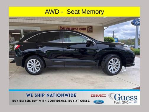 Crystal Black Pearl 2016 Acura RDX Technology Package