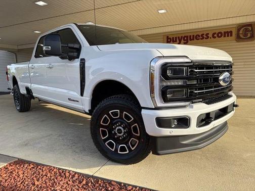 Star White Metallic Tri-Coat 2026 Ford F-350 Platinum