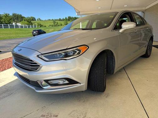 Ingot Silver 2017 Ford Fusion SE