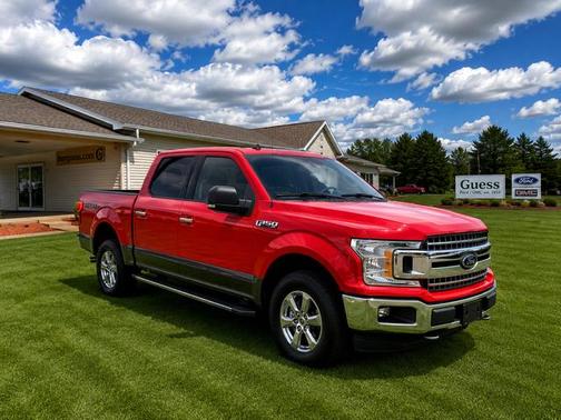 Race Red 2019 Ford F-150 XLT