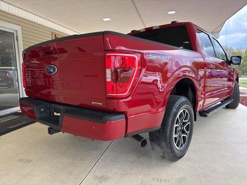 Rapid Red Metallic Tinted Clearcoat 2021 Ford F-150 XLT
