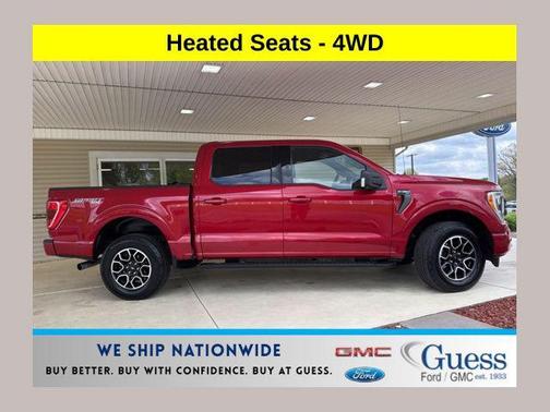 Rapid Red Metallic Tinted Clearcoat 2021 Ford F-150 XLT