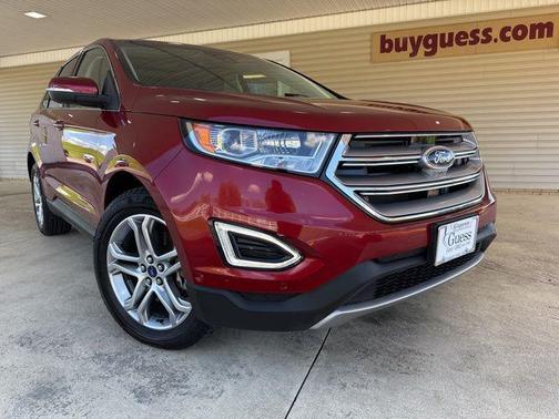 Ruby Red Metallic Tinted Clearcoat 2016 Ford Edge Titanium