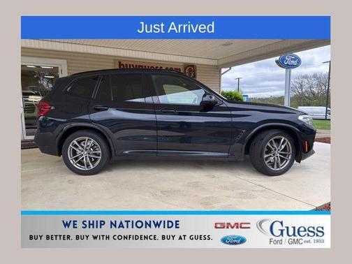 Carbon Black Metallic 2021 BMW X3 xDrive30i