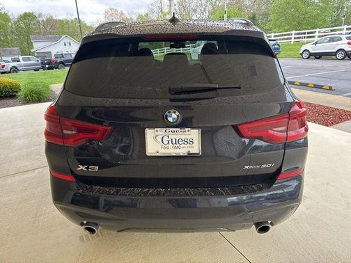Carbon Black Metallic 2021 BMW X3 xDrive30i
