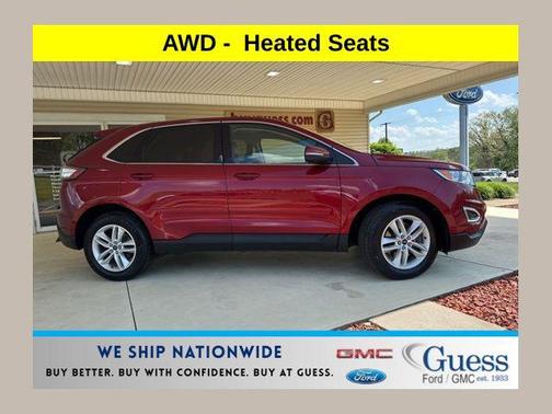 Ruby Red Metallic 2016 Ford Edge SEL