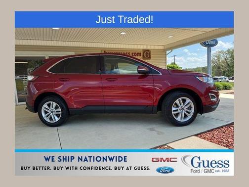Ruby Red Metallic 2016 Ford Edge SEL