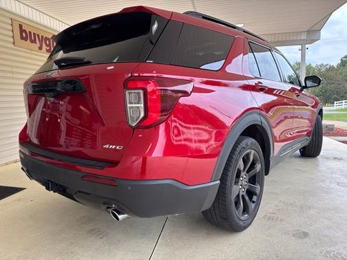Red Metallic 2023 Ford Explorer Base