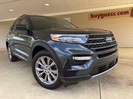 Stone Blue Metallic 2022 Ford Explorer XLT