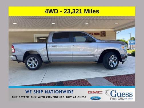 Billet Silver Metallic Clearcoat 2022 RAM 1500 Big Horn/Lone Star