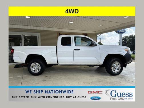 Super White 2019 Toyota Tacoma SR