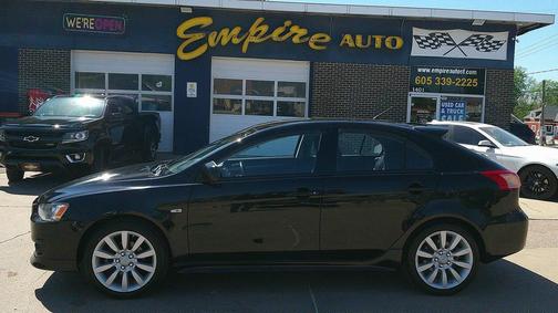 Tarmac Black Pearl 2010 Mitsubishi Lancer Sportback GTS