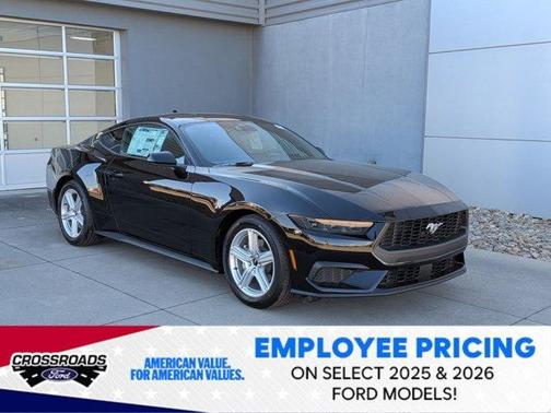 Shadow Black 2026 Ford Mustang EcoBoost