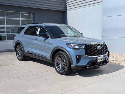 Blue 2026 Ford Explorer ST-Line