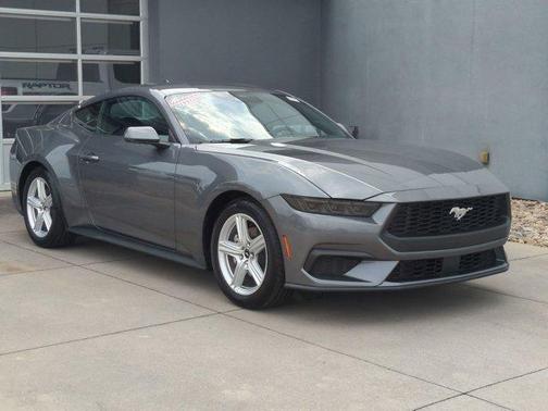 Gray Metallic 2026 Ford Mustang ECOBOOST-CROSSROADS COURTESY DEMO