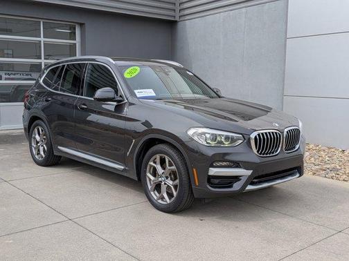 Dark Graphite Metallic 2020 BMW X3 sDrive30i