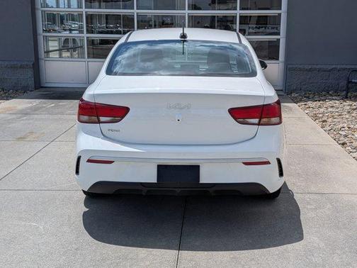 Clear White 2023 Kia Rio LX
