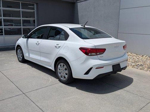Clear White 2023 Kia Rio LX