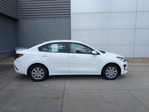 Clear White 2023 Kia Rio LX