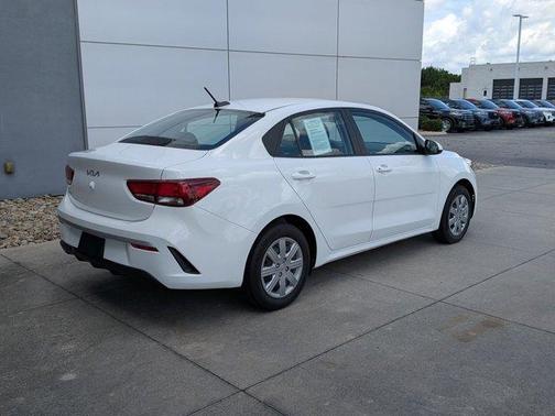 Clear White 2023 Kia Rio LX