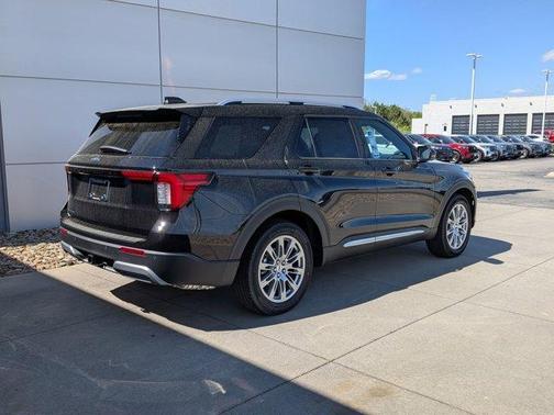 Black 2026 Ford Explorer Platinum