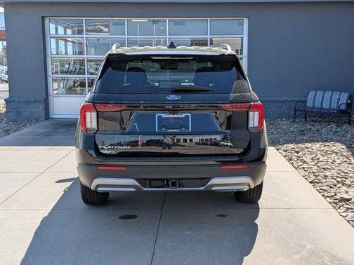 Black 2026 Ford Explorer Platinum