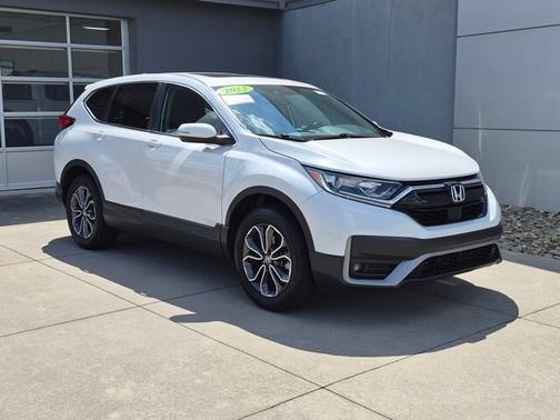 Platinum White Pearl 2022 Honda CR-V EX