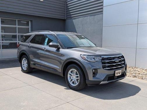 Gray 2026 Ford Explorer Active