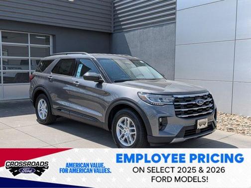 Gray 2026 Ford Explorer Active