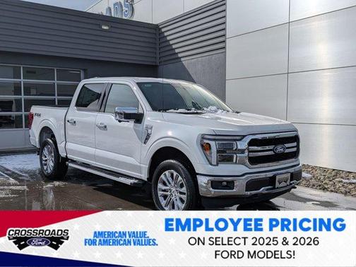 White Metallic 2026 Ford F-150 Lariat