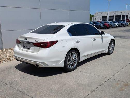 Majestic White 2019 INFINITI Q50 3.0t LUXE