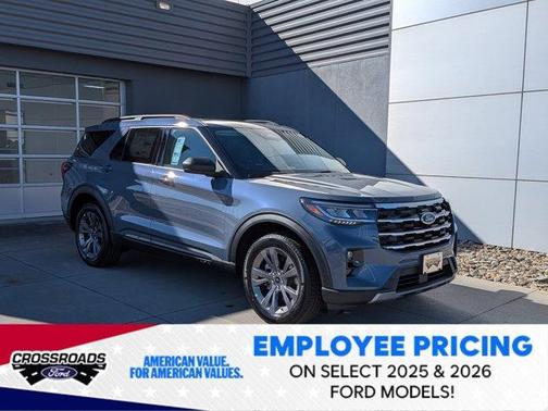 Vapor Blue 2026 Ford Explorer Active