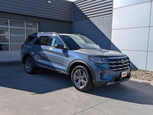 Vapor Blue 2026 Ford Explorer Active