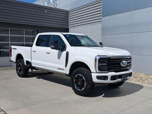 White 2026 Ford F-250 Platinum