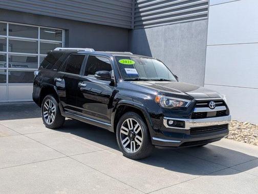 Midnight Black Metallic 2021 Toyota 4Runner Limited