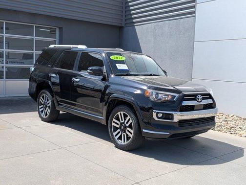 Midnight Black Metallic 2021 Toyota 4Runner Limited