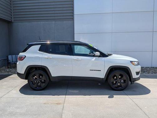 White Clearcoat 2020 Jeep Compass Altitude