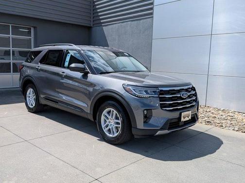Gray 2026 Ford Explorer Active