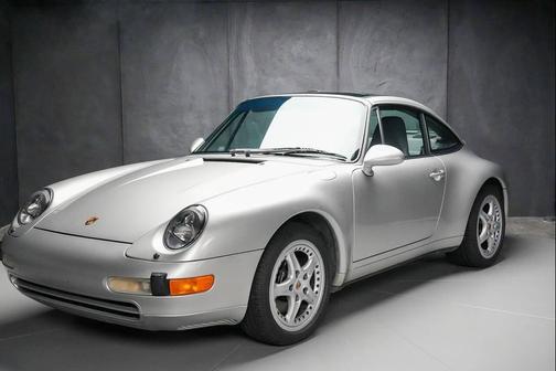 Arctic Silver Metallic 1998 Porsche 911 Targa
