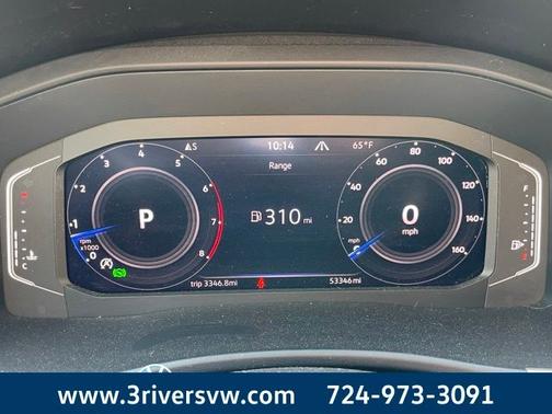 Deep Black Pearl Effect 2022 Volkswagen Atlas 3.6 SE w/ Technology