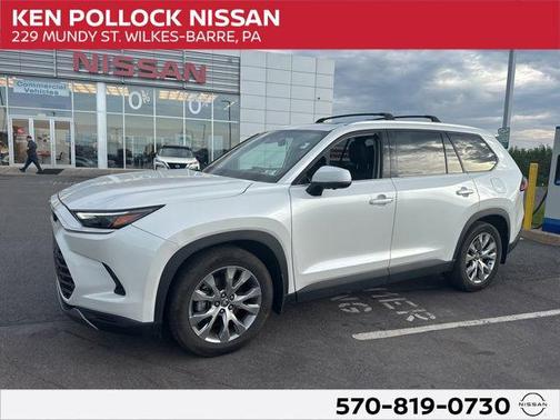 Wind Chill Pearl 2024 Toyota Grand Highlander Limited