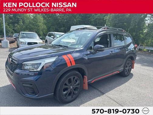 Dark Blue Pearl 2021 Subaru Forester Sport